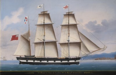 "William ja Anne" Lontoosta, W S Magub, komentaja, 1855 tekijältä Michele Renault